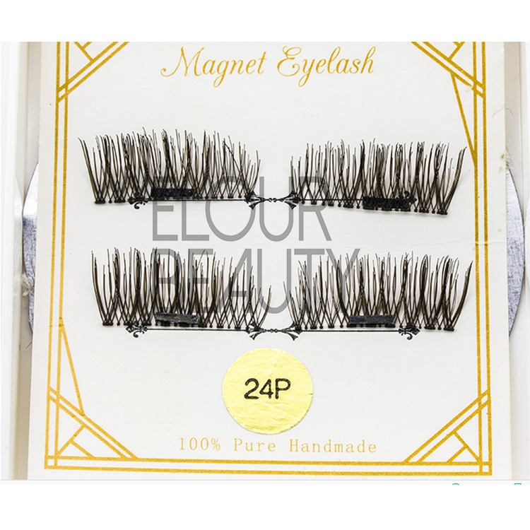 Beauty magnetic false lashes set China factory EA41